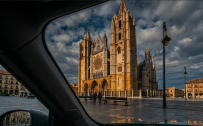 ¿Cómo se ven realmente las lunas tintadas desde dentro del coche?